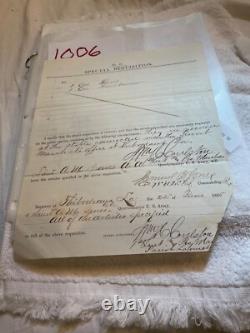 1006 Thibodeaux Louisiana CIVIL War Stables Shovel Requisition Sgn Col S B Jones