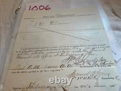 1006 Thibodeaux Louisiana CIVIL War Stables Shovel Requisition Sgn Col S B Jones
