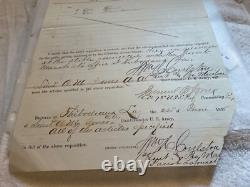 1006 Thibodeaux Louisiana CIVIL War Stables Shovel Requisition Sgn Col S B Jones