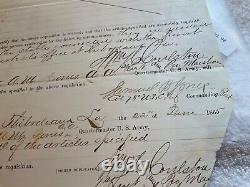 1006 Thibodeaux Louisiana CIVIL War Stables Shovel Requisition Sgn Col S B Jones