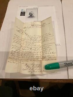 100 Civil War Letter Sale of Army Surplus 1865 Chief Quartermaster JGC Lee Capt