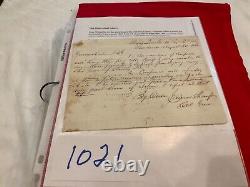 1021 RHODE ISLAND CIVIL WAR 10th RIV PROVIDENCE SOLDIERS PAY STUDENT @ BROWN UN