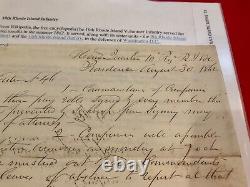 1021 RHODE ISLAND CIVIL WAR 10th RIV PROVIDENCE SOLDIERS PAY STUDENT @ BROWN UN