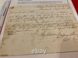 1021 RHODE ISLAND CIVIL WAR 10th RIV PROVIDENCE SOLDIERS PAY STUDENT @ BROWN UN