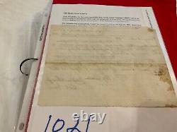1021 RHODE ISLAND CIVIL WAR 10th RIV PROVIDENCE SOLDIERS PAY STUDENT @ BROWN UN