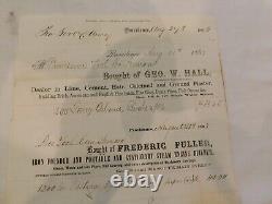104 Civil War Era Providence Rhode Island Armory. Tool Co 3 Invoices Note Logos