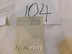 104 Civil War Era Providence Rhode Island Armory. Tool Co 3 Invoices Note Logos