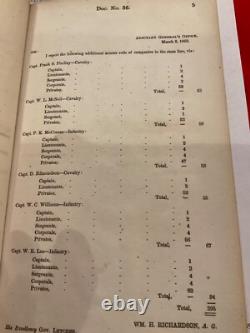 1174 Csa Virginia State Line Document 1863 Rooney Lee # 36 Gov. John Letcher