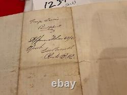 1239 CIVIL WAR CONN 6th VOL INFY 1861 CITIZENSHIP GEORGE LEWIS CERTIFICATE