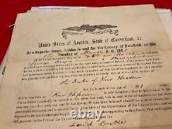 1239 CIVIL WAR CONN 6th VOL INFY 1861 CITIZENSHIP GEORGE LEWIS CERTIFICATE
