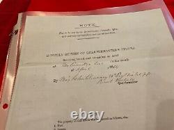 1244 CIVIL WAR WISCONSIN ARMY SUPPLIES MILWAUKEE 1864 SGD MAJOR J CLOWNEY Sioux