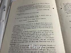 1336 CIVIL War Presidential Proclamation Andrew Johnson Ends Blockade Detailed