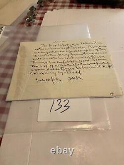 133 Civil War CSA General JG Martin Initialed US Army Memo & Notation 1856 Nice
