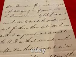 1367 CIVIL War Gen Horatio Wright 1879 Letter Willets Point To Ge Hs Abbot