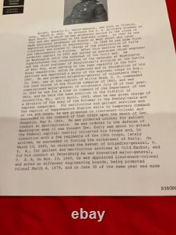 1367 CIVIL War Gen Horatio Wright 1879 Letter Willets Point To Ge Hs Abbot