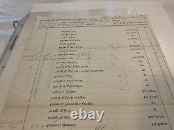 1402 CIVIL War Rations New Orleans La 29 Barrels Of Whiskey & Burbon 1864