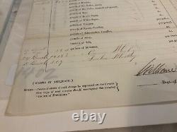 1402 CIVIL War Rations New Orleans La 29 Barrels Of Whiskey & Burbon 1864