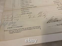1402 CIVIL War Rations New Orleans La 29 Barrels Of Whiskey & Burbon 1864