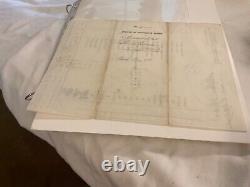 1402 CIVIL War Rations New Orleans La 29 Barrels Of Whiskey & Burbon 1864