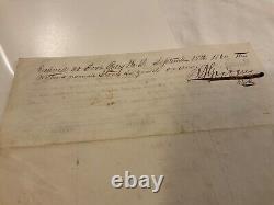 1405 Kansas Frontier Fort Leavenworth 1860 Us Army Supply Receipt To Ft Riley