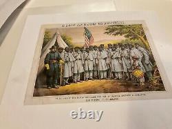 1406 CIVIL War Colored Troops Corps D'afrique Duty Order New Orleans 1864