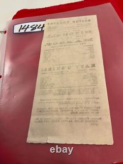 1484 CIVIL War Theater Group Of 3 Broadsides 1866 Boston Theatre Several Plays