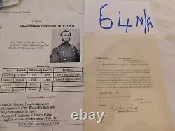 170 Civil War GO Assigns Field Commander & Bypasses Seniority 1862 Townsend Bio