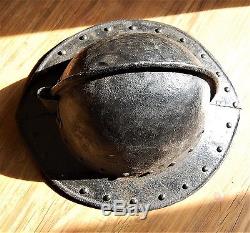 17th century English Civil War era pikeman's helmet circa 1640/50