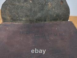 1830's Pre Civil War Leather Document Holder