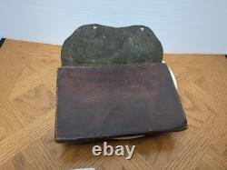 1830's Pre Civil War Leather Document Holder