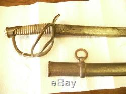 1840 CIVIL War Sword Sheble & Fisher Philad. Wristbreaker