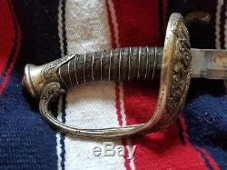 1850 Collins Fancy Foot Officer Sword from Civil War
