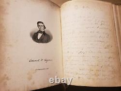 1853 Yale University Yearbook Randall Lee Gibson Confederate General Civil War