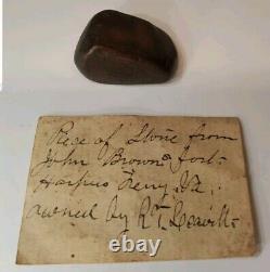 1859 Harpers Ferry Va Gun Raid Artifact Abolitionist John Brown Pre CIVIL War