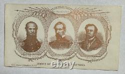 1860's GENERAL GRANT SMITH FOOTE UNION PATRIOTIC COVER! CIVIL WAR Magnus NY