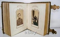 1860s CIVIL WAR CDV ALBUM IMPORTANT UNION GENERALS & COMMANDERS 18 IMAGES