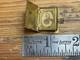 1860s CIVIL WAR MINIATURE BOOK FORM LOCKET WITH SOLDIER PHOTOS BRASS RARE