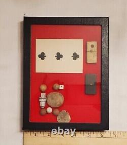 1861-1865 Civil War Era Soldier's Gaming Display Antique Mint Condition