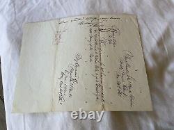 1861 Civil War General Seth Williams Muddy Branch Camp Md Furlough Gen Banks 445