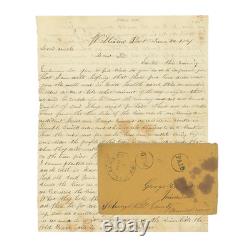 1861 Civil War Letter-Early Action on the Potomac River for Pennsylvania Soldier