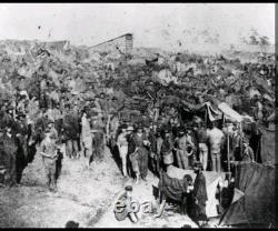 1861 Civil War Letter Theodore Van Camp, 15th NJ Wounded & Andersonville POW