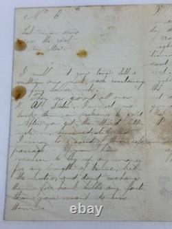 1861 Civil War Soldier Letter Camp Trembly Ohio Union Army Patriotic Stationery