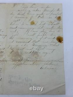 1861 Civil War Soldier Letter Camp Trembly Ohio Union Army Patriotic Stationery