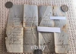 1861 Civil War Washington Co Abingdon Virginia 105th Militia Regiment Enlistment