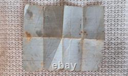 1861 Civil War Washington Co Abingdon Virginia 105th Militia Regiment Enlistment