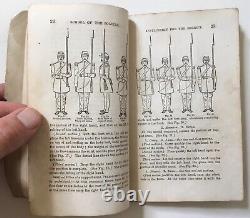 1861 First Edition Civil War Soldier Volunteers Manual Infantry Firearms Baxter