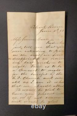 1862-65 Civil War Era 5 Letter Lot Aspinwall Panama RR & Sing Sing NY History