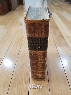 1862 Antique Civil War Period Book Gray's Anatomy MARKED'USA MED DEPT