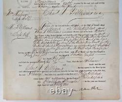 1862 Civil War Blockade Runner Schooner Defiance Original Sale Customs Document