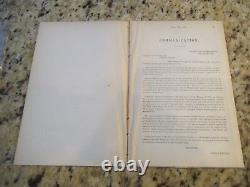 1862 Virginia Legislative Bill Cemetery Lots in Presidents Circle Hollywood